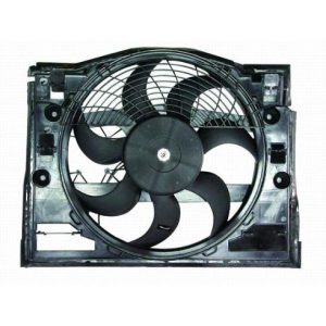 BMW A/C Condenser Cooling Fan Assembly TRQ RFA83193