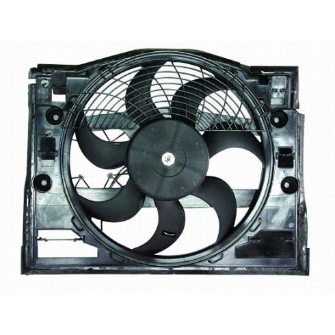 BMW A/C Condenser Cooling Fan Assembly TRQ RFA83193