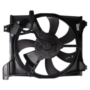 2006-11 Kia Rio Rio5 Passenger Side A/C Condenser Cooling Fan Assembly TRQ RFA83204