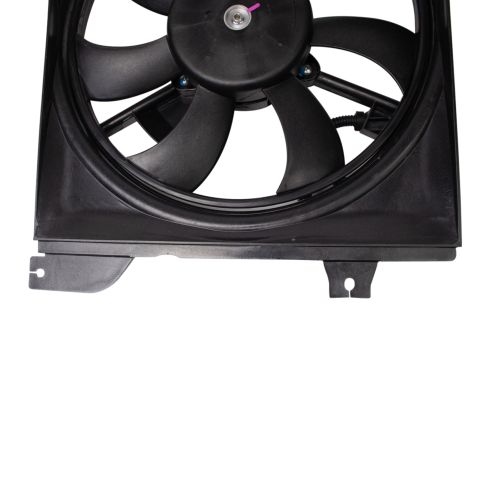 2006-11 Kia Rio Rio5 Passenger Side A/C Condenser Cooling Fan Assembly TRQ RFA83204