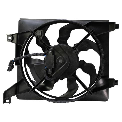 Hyundai Accent A/C Condenser Cooling Fan Assembly TRQ RFA80401