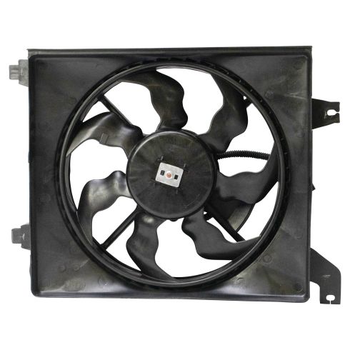 Hyundai Accent A/C Condenser Cooling Fan Assembly TRQ RFA80401