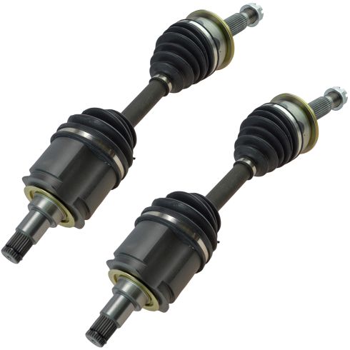 Toyota 4Runner Tacoma Front Driver & Passenger Side 2 Piece CV Axle Assembly Set TRQ CSA82466