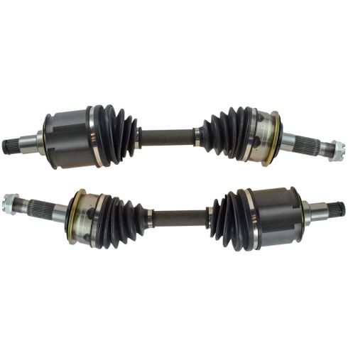 Toyota 4Runner Tacoma Front Driver & Passenger Side 2 Piece CV Axle Assembly Set TRQ CSA82466