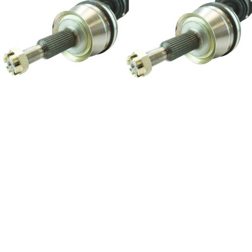 Dodge Dakota Durango Front Driver & Passenger Side 2 Piece CV Axle Assembly Set TRQ CSA82555