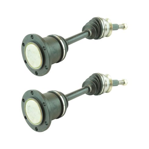Dodge Dakota Durango Front Driver & Passenger Side 2 Piece CV Axle Assembly Set TRQ CSA82555