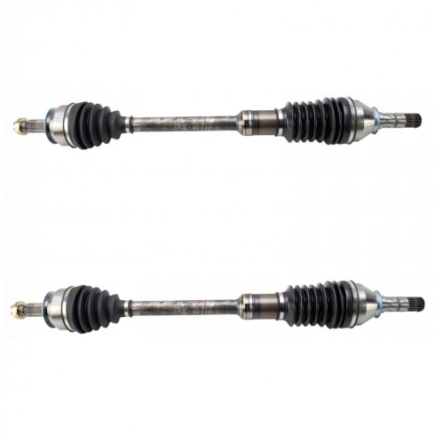 Subaru Front Driver & Passenger Side 2 Piece Heavy Duty CV Axle Assembly Set TRQ CSA34110