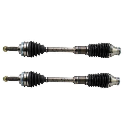 Subaru Front Driver & Passenger Side 2 Piece Heavy Duty CV Axle Assembly Set TRQ CSA34111