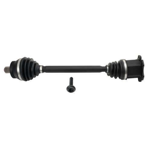 2002-03 Audi A4 L4 1.8L Manual Transmission Front Driver & Passenger Side 2 Piece CV Axle Assembly Set GKN GKNK00176