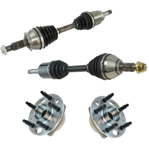 Chevrolet Buick Front 4 Piece Drivetrain Kit TRQ CSA70785
