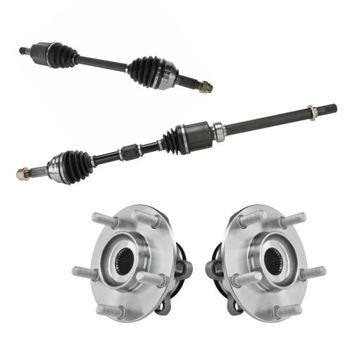 Nissan Rogue Rogue Select Sentra Front 4 Piece Drivetrain Kit TRQ CSA64124