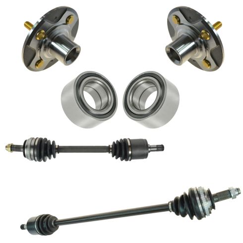 Honda Civic Front 6 Piece Drivetrain Kit TRQ CSA80102