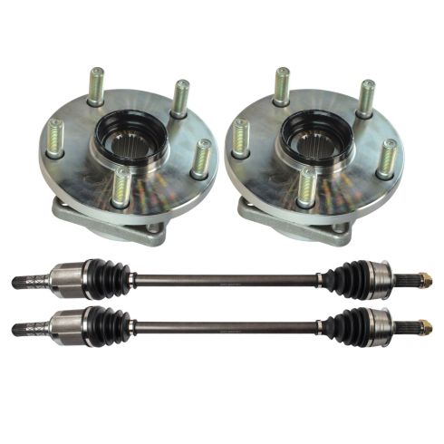 Toyota Rav4 Lexus NX300h Rear 4 Piece Drivetrain Kit TRQ PSA33946