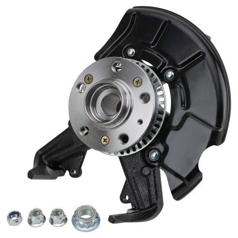VW Beetle Golf Jetta Front Driver Side Steering Knuckle Assembly TRQ BHA42806