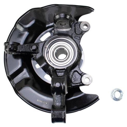 2009-13 Toyota Corolla Matrix Front Passenger Side Steering Knuckle Assembly TRQ BHA42817