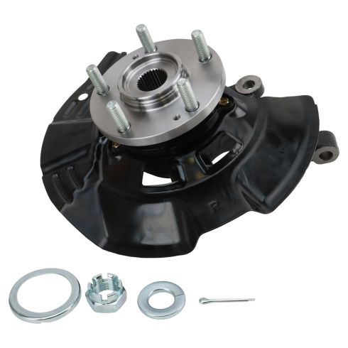 2011 Hyundai Sonata L4 2.0L with Sport Suspension To 6/01/11 Production Date Front Passenger Side Steering Knuckle Assembly TRQ BHA32727