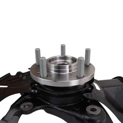 Hyundai Sonata Front Driver Side Steering Knuckle Assembly TRQ BHA42333