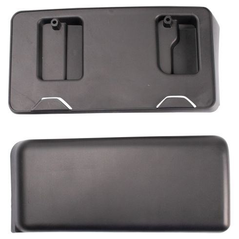 2011-14 Ford F150 Truck V6 3.5L Front with Front License Plate Mount License Plate Bracket TRQ BDA04591