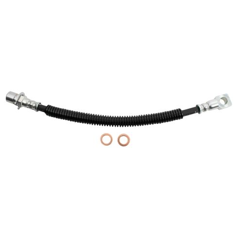 Chevrolet GMC Isuzu Front Driver & Passenger Side 2 Piece Brake Hose Set TRQ BLA63683 - Image 5