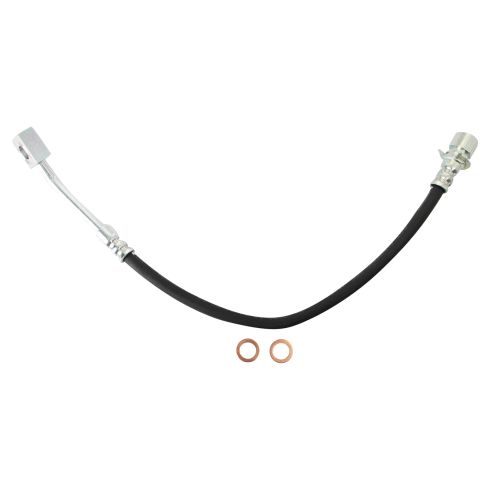 Dodge Ram Mitsubishi Front Driver & Passenger Side 2 Piece Brake Hose Set TRQ BLA63684 - Image 4
