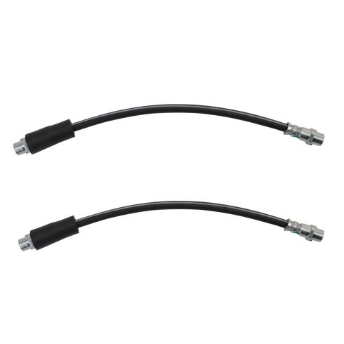 Audi A4 A4 Quattro S4 Front Driver & Passenger Side 2 Piece Brake Hose Set TRQ BLA63691 - Image 4