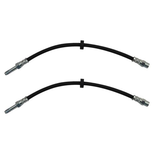 Volvo S60 S80 V70 Front Driver & Passenger Side 2 Piece Brake Hose Set TRQ BLA63700 - Image 4