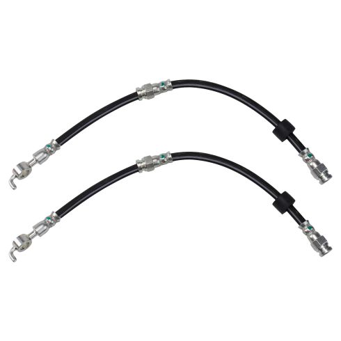 Mazda Protege Protege5 Front Driver & Passenger Side 2 Piece Brake Hose Set TRQ BLA63709 - Image 5