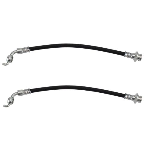 Nissan Infiniti Rear Driver & Passenger Side 2 Piece Brake Hose Set TRQ BLA63726 - Image 5