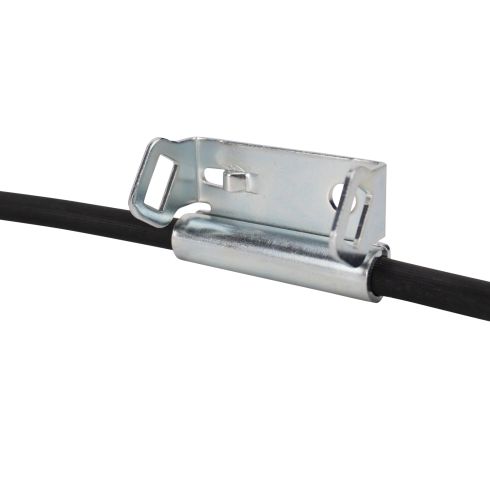 Chevrolet GMC Cadillac Front Driver & Passenger Side 2 Piece Brake Hose Set with Hose Brackets TRQ BLA63753 - Image 2