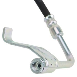 Jeep Wrangler Wrangler JK Front Driver & Passenger Side 2 Piece Brake Hose Set TRQ BLA63762