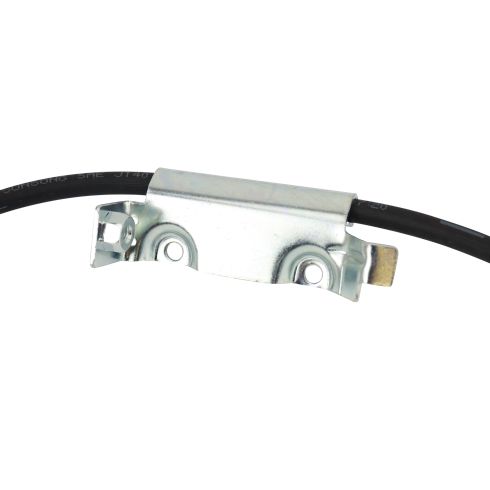 Jeep Wrangler Wrangler JK Front Driver & Passenger Side 2 Piece Brake Hose Set TRQ BLA63762 - Image 2