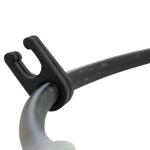 Jeep Wrangler Wrangler JK Front Driver & Passenger Side 2 Piece Brake Hose Set TRQ BLA63762 - Image 3