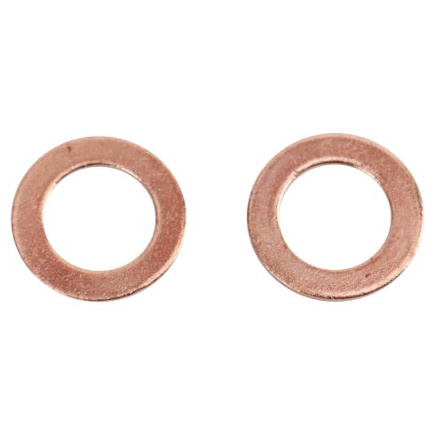 Ford Lincoln Front Driver & Passenger Side 2 Piece Brake Hose Set TRQ BLA63798 - Image 2