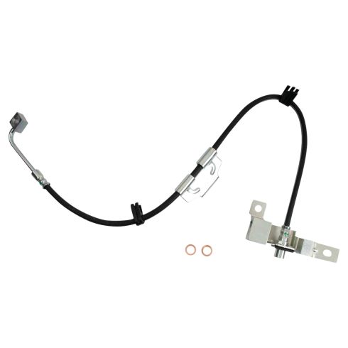 Dodge Ram 2500 3500 Ram 2500 3500 Front Driver & Passenger Side 2 Piece Brake Hose Set TRQ BLA63811 - Image 6