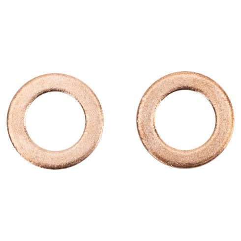 Chevrolet GMC Olds Isuzu Front Driver & Passenger Side 2 Piece Brake Hose Set TRQ BLA63840 - Image 2