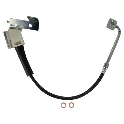 Dodge Ram 1500 Front & Rear 4 Piece Brake Hose Set TRQ BLA63999 - Image 4