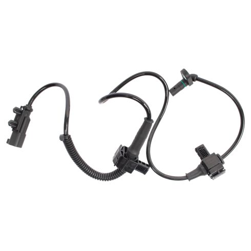 Chevrolet GMC Rear Driver & Passenger Side 2 Piece ABS Wheel Speed Sensor Set TRQ BSA13975 - Image 2