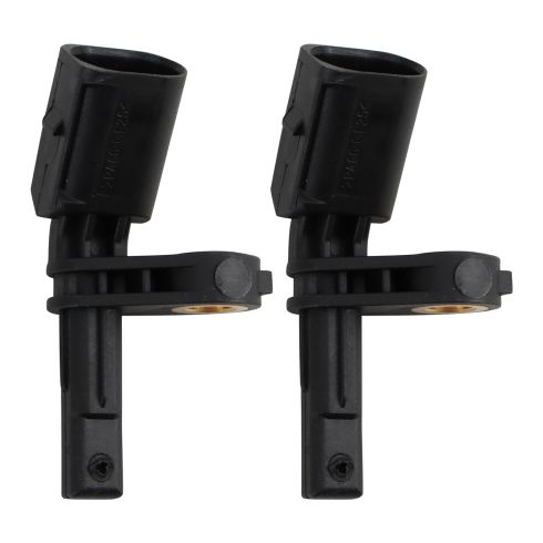 VW Audi Porsche 2 Piece ABS Wheel Speed Sensor Set TRQ BSA13977 - Image 4