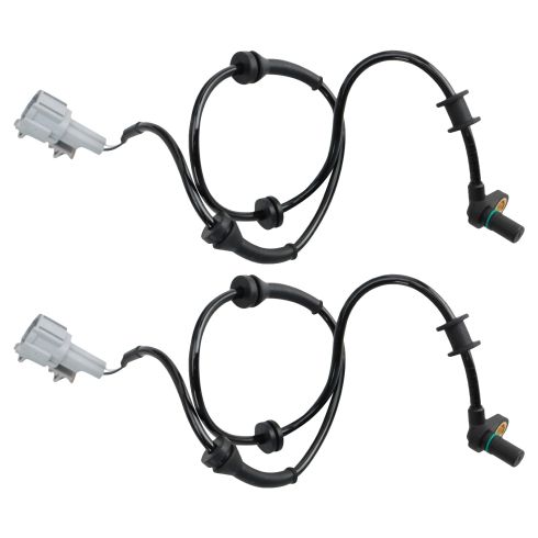 Nissan Suzuki Front Driver & Passenger Side 2 Piece ABS Wheel Speed Sensor Set TRQ BSA13998 - Image 4