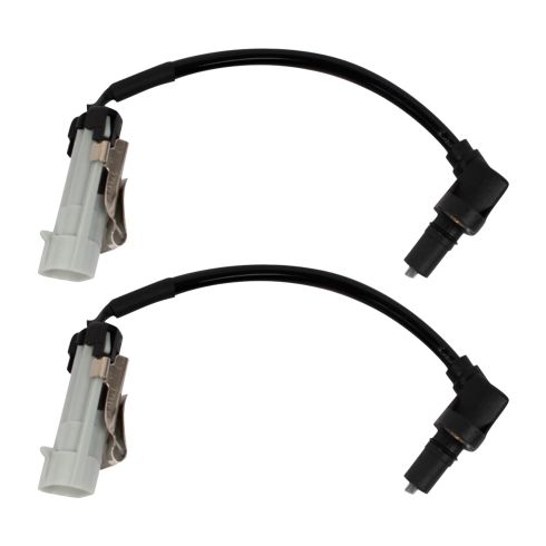 Chevrolet Pontiac Saturn Front Driver & Passenger Side 2 Piece ABS Wheel Speed Sensor Set TRQ BSA14044 - Image 4