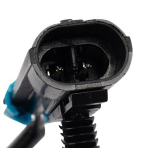 Chevrolet GMC Front Driver & Passenger Side 2 Piece ABS Wheel Speed Sensor Set TRQ BSA14078