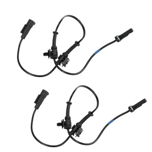 Dodge Chrysler Front Driver & Passenger Side 2 Piece ABS Wheel Speed Sensor Set TRQ BSA14092 - Image 4