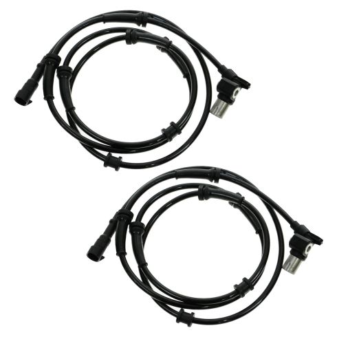 Jeep Grand Cherokee Grand Wagoneer Front Driver & Passenger Side 2 Piece ABS Wheel Speed Sensor Set TRQ BSA14112 - Image 4