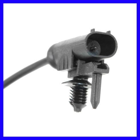 Chevrolet GMC Cadillac Front Driver & Passenger Side 2 Piece ABS Wheel Speed Sensor Set TRQ BSA14204 - Image 2