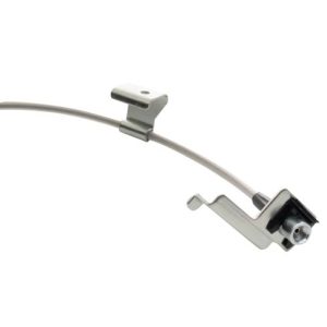 Chevrolet GMC Cadillac Front Driver & Passenger Side 2 Piece Brake Hose Set with Hose Brackets TRQ Performance BLA63323