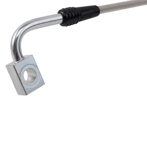Jeep Wrangler Wrangler JK Front Driver & Passenger Side 2 Piece Brake Hose Set TRQ Performance BLA63328 - Image 2