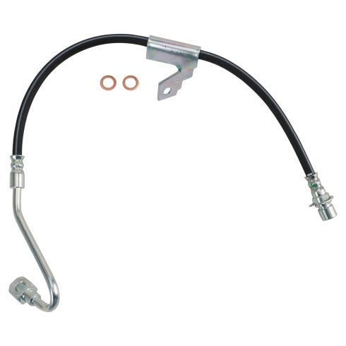 Chevrolet GMC Olds Front & Rear 4 Piece Brake Hose Set TRQ BLA64064 - Image 4