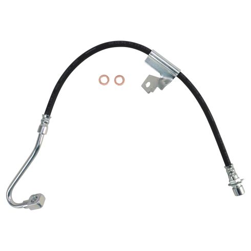 Chevrolet GMC Olds Front & Rear 4 Piece Brake Hose Set TRQ BLA64064 - Image 6