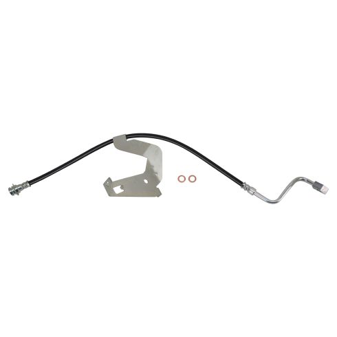 Ford Front Driver & Passenger Side 2 Piece Brake Hose Set TRQ BLA64349 - Image 6