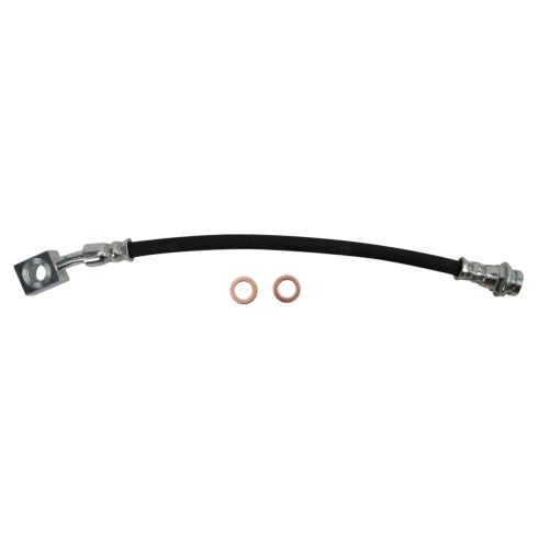 Chevrolet GMC Cadillac Rear Driver & Passenger Side 2 Piece Brake Hose Set TRQ BLA64358 - Image 4
